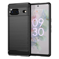 Etui Bumper Carbon LUX na telefon Google Pixel 7 5G czarne