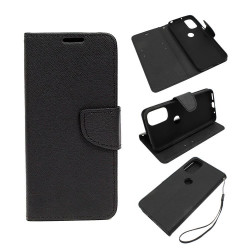 Etui z klapką Fancy Diary na telefon motorola moto g31 / g41 4G czarne