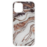 Etui Marble Glitter na telefon Apple iPhone 12 Mini A2176 wzór 1