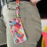 Etui Chain Case na telefon Apple iPhone 13 Mini z łańcuszkiem - kolorowe wzory
