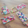 Etui Chain Case na telefon Apple iPhone 13 Mini z łańcuszkiem - kolorowe wzory