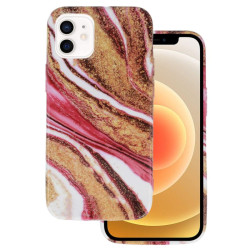 Etui Marble Silikon na telefon Apple iPhone 12 Mini A2176 wzór 8