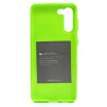Etui Mercury JELLY na telefon Samsung Galaxy S21+ 5G G996 limonkowe