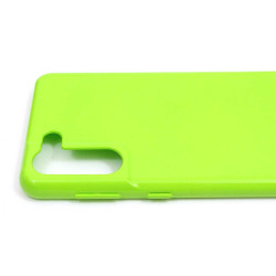 Etui Mercury JELLY na telefon Samsung Galaxy S21+ 5G G996 limonkowe