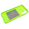 Etui Mercury JELLY na telefon Samsung Galaxy S21+ 5G G996 limonkowe