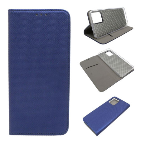 Etui Smart Magnet na telefon motorola moto g14 4G XT2341 granatowe