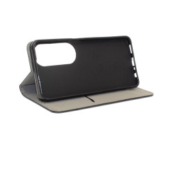 Etui Smart Magnet na telefon OPPO A60 4G CPH2631 czarne gładkie HQ