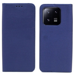 Etui Smart Magnet na telefon Xiaomi 13 Pro 5G MZB0DAXEU MZB0DBIEU granatowe