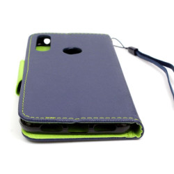 Etui Fancy Diary na telefon Alcatel 1s 1V 3L 2020 granatowe