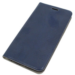 Etui Smart Magnet na telefon LG K10 2018 / K11 granatowe 2