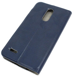 Etui Smart Magnet na telefon LG K10 2018 / K11 granatowe 2