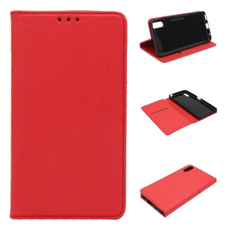 Etui Smart Magnet na telefon Sony Xperia L3 I4312 czerwone