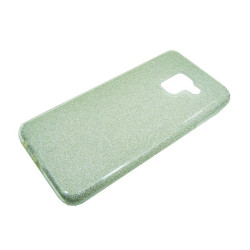 Etui Jelly Case SHINING HQ na telefon Samsung A5 2018 A530 srebrny