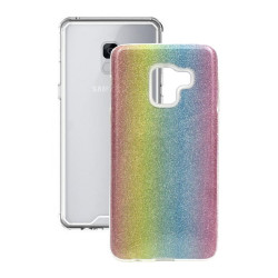 Etui Jelly Case SHINING HQ na telefon Samsung A5 2018 A530 tęczowy