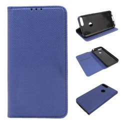 Etui Smart Magnet na telefon Alcatel 1S 2019 5024 granatowe