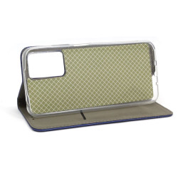 Etui Smart Magnet na telefon Xiaomi Redmi 10 5G / Note 11e / POCO M4 5G granatowe
