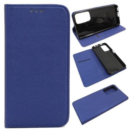 Etui Smart Magnet na telefon Xiaomi Redmi Note 11 Pro+ granatowe