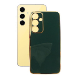 Etui Glamour na telefon Samsung Galaxy S24 FE 5G S721 zielone