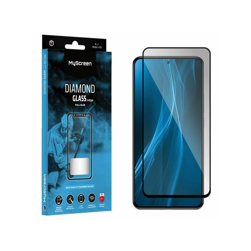 9H MS Diamond Glass Edge FG SZKŁO hartowane na telefon Realme C55 11 12 5G C67 4G / OPPO A98 5G A58 4G A79 5G Nord CE 3 Lite