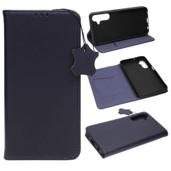 Etui Smart Pro Leather na telefon Samsung Galaxy A25 5G A256 granatowe