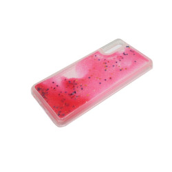 Etui Liquid / Water Case na telefon Huawei P20 EML-L29C czerwo