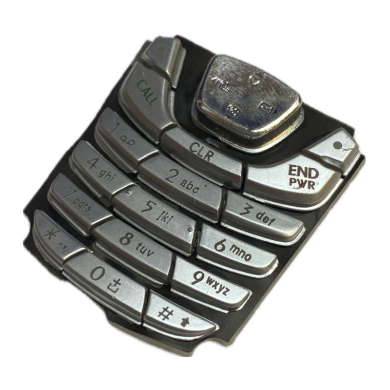 Klawiatura do telefonu LG B2050 srebrna