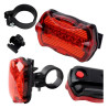 Lampka rowerowa LED na tył na rower tylna 5 LED