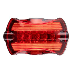 Lampka rowerowa LED na tył na rower tylna 5 LED