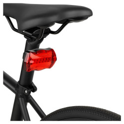 Lampka rowerowa LED na tył na rower tylna 5 LED