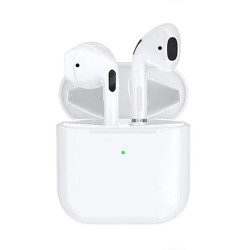 Słuchawki bezprzewodowe BLUETOOTH 5.0 douszne Pro 4 TWS białe
