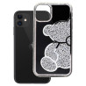 Etui TEDDY BEAR na telefon Apple iPhone 11 A2111 damskie dziewczęce na prezent urodziny święta srebrne