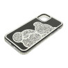 Etui TEDDY BEAR na telefon Apple iPhone 11 A2111 damskie dziewczęce na prezent urodziny święta srebrne