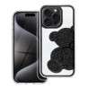 Etui TEDDY BEAR na telefon Apple iPhone 16+ A3290 damskie dziewczęce na prezent urodziny święta czarne