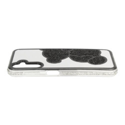 Etui TEDDY BEAR na telefon Samsung Galaxy A16 4G A165 / 5G A166 damskie dziewczęce na prezent urodziny święta czarne