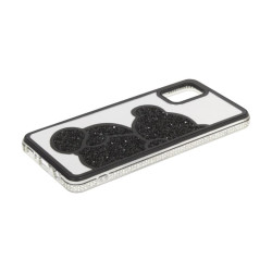 Etui TEDDY BEAR na telefon Samsung Galaxy A52 / A52 5G / A52s 5G damskie dziewczęce na prezent urodziny święta czarne