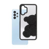 Etui TEDDY BEAR na telefon Samsung Galaxy A13 4G A135 A137 damskie dziewczęce na prezent urodziny święta czarne