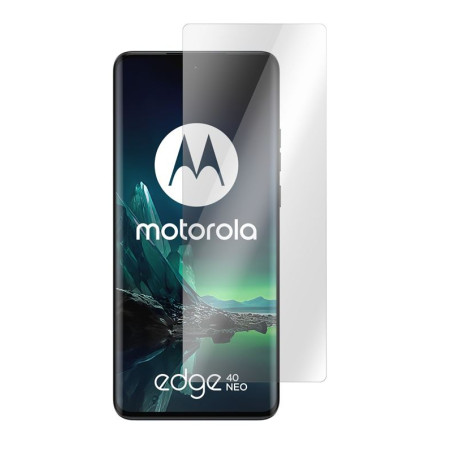 9H SZKŁO hartowane na telefon motorola edge 40 neo 5G XT2307 na środek ekranu