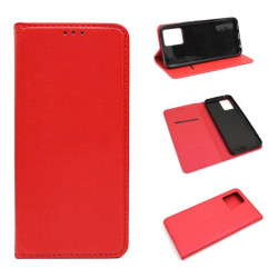 Etui Smart Magnet na telefon Realme 8 4G RMX3085 / 8 Pro 4G RMX3081 czerwone