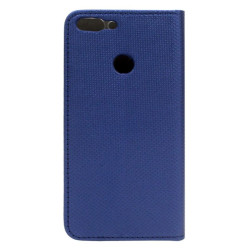 Etui Smart Magnet na telefon Huawei P Smart FIG-LX1 / Enjoy 7S FIG-AL10 granatowe