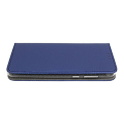 Etui Smart Magnet na telefon Huawei P Smart FIG-LX1 / Enjoy 7S FIG-AL10 granatowe