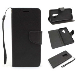 Etui Fancy Diary na telefon Samsung G965 Galaxy S9 Plus czarny