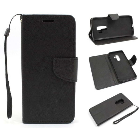 Etui Fancy Diary na telefon Samsung Galaxy S9+ G965 czarne