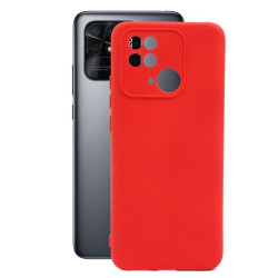 Etui Silicon Case na telefon Xiaomi Redmi 10C 220333QAG czerwone MATT