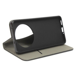 Etui Smart Magnet na telefon OPPO Reno 12F 5G / 12FS 5G CPH2637 czarne HQ