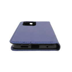 Etui Smart Magnet na telefon Xiaomi Redmi Note 12 4G LTE MZB0E7NEU MZB0DOBEU granatowe