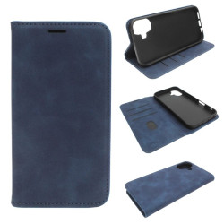 Etui Smart Retro Lite na telefon Apple iPhone 16 A3287 granatowe