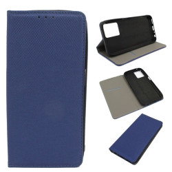 Etui Smart Magnet na telefon Realme 9 5G RMX3388 / 9 Pro RMX3472 RMX3471 granatowe