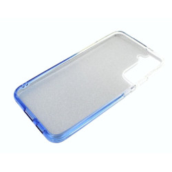 Etui Jelly Case SHINING HQ na telefon Samsung Galaxy S22+ 5G S906 srebrno-niebieskie