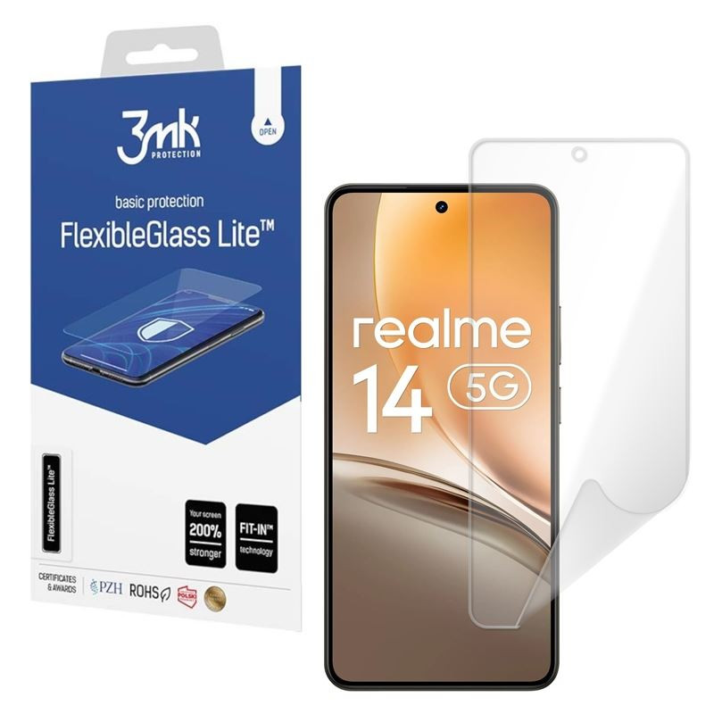 3MK FLEXIBLE GLASS Lite szkło hybrydowe na telefon OPPO Reno 14 Pro 5G CPH2739