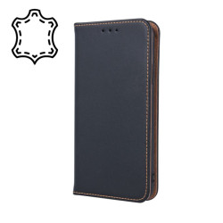 Etui Smart Pro Leather na telefon Samsung Galaxy A12 A125 / M12 M127 czarne